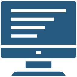 Icon von einem Computer